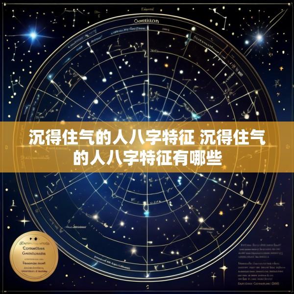 沉得住气的人八字特征 沉得住气的人八字特征有哪些