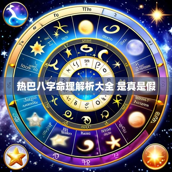 热巴八字命理解析大全 是真是假