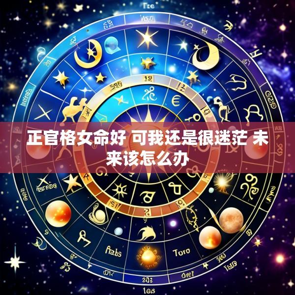 正官格女命好 可我还是很迷茫 未来该怎么办