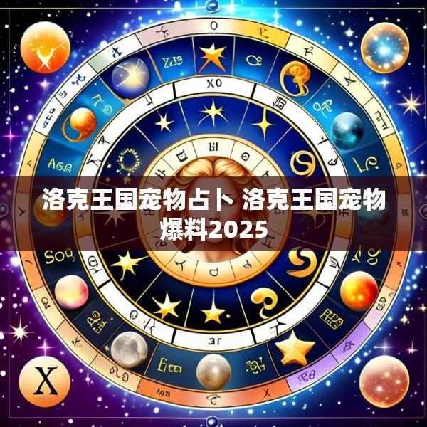 洛克王国宠物占卜 洛克王国宠物爆料2025