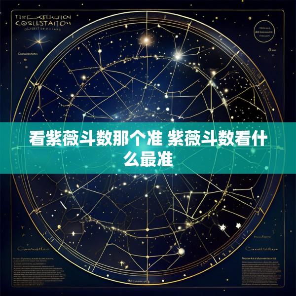 看紫薇斗数那个准 紫薇斗数看什么最准