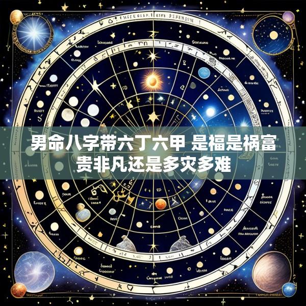 男命八字带六丁六甲 是福是祸富贵非凡还是多灾多难