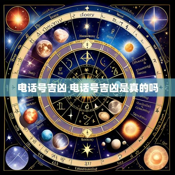 电话号吉凶 电话号吉凶是真的吗