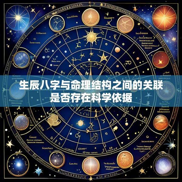 生辰八字与命理结构之间的关联是否存在科学依据