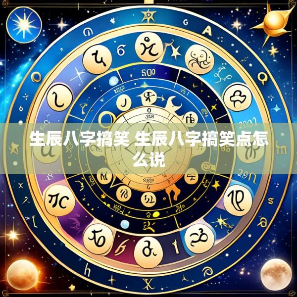 生辰八字搞笑 生辰八字搞笑点怎么说