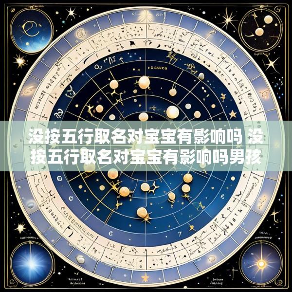 没按五行取名对宝宝有影响吗 没按五行取名对宝宝有影响吗男孩