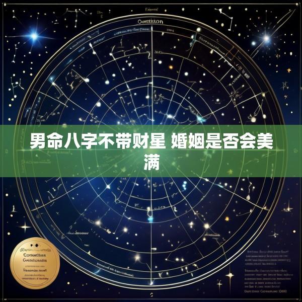 男命八字不带财星 婚姻是否会美满