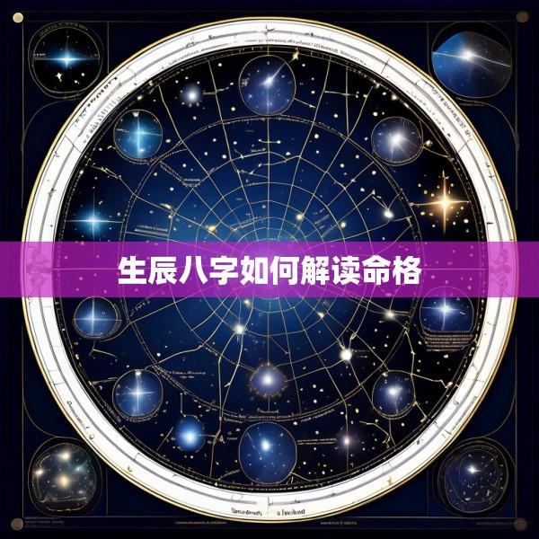 生辰八字如何解读命格