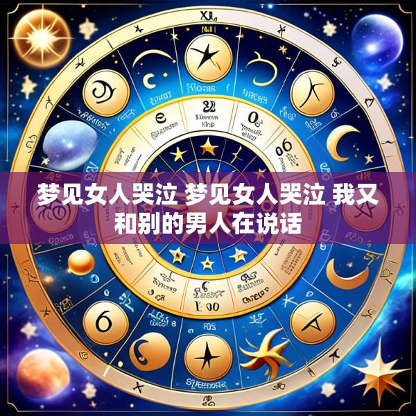 梦见女人哭泣 梦见女人哭泣 我又和别的男人在说话