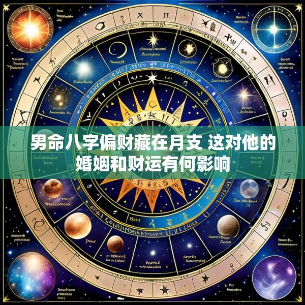 男命八字偏财藏在月支 这对他的婚姻和财运有何影响