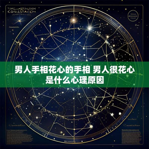 男人手相花心的手相 男人很花心是什么心理原因