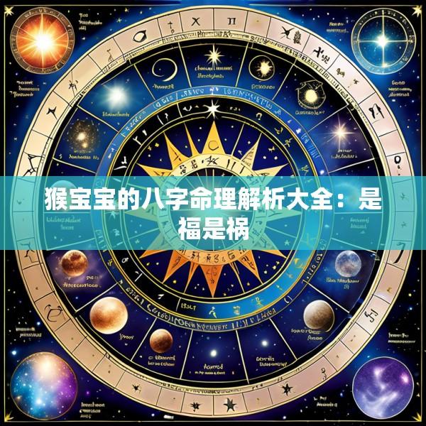 猴宝宝的八字命理解析大全：是福是祸