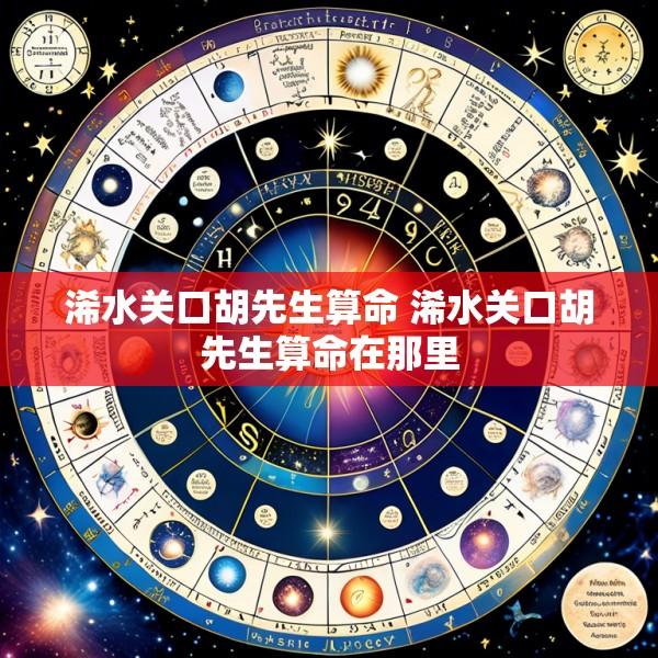 浠水关口胡先生算命 浠水关口胡先生算命在那里