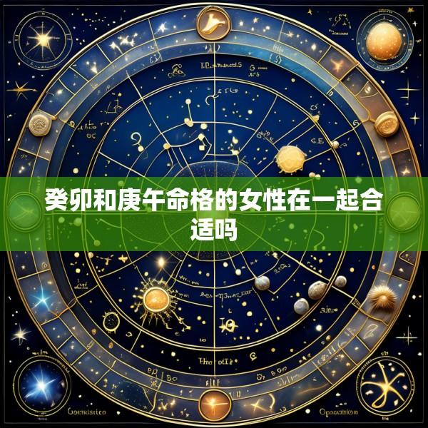 癸卯和庚午命格的女性在一起合适吗