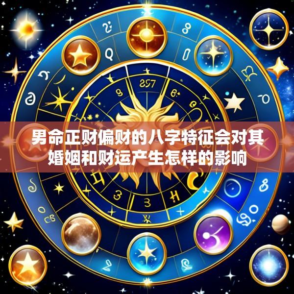 男命正财偏财的八字特征会对其婚姻和财运产生怎样的影响
