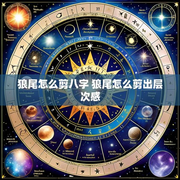 狼尾怎么剪八字 狼尾怎么剪出层次感