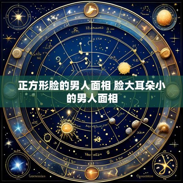 正方形脸的男人面相 脸大耳朵小的男人面相