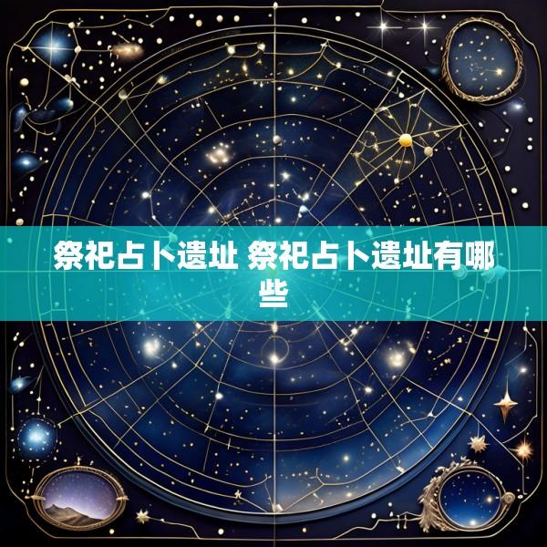 祭祀占卜遗址 祭祀占卜遗址有哪些