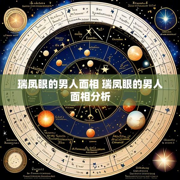 瑞凤眼的男人面相 瑞凤眼的男人面相分析