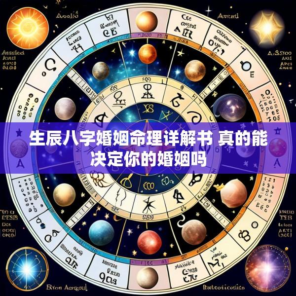 生辰八字婚姻命理详解书 真的能决定你的婚姻吗