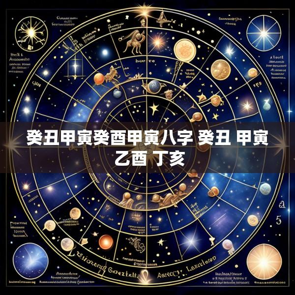 癸丑甲寅癸酉甲寅八字 癸丑 甲寅 乙酉 丁亥