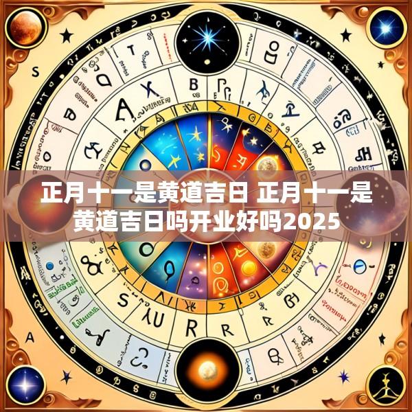 正月十一是黄道吉日 正月十一是黄道吉日吗开业好吗2025