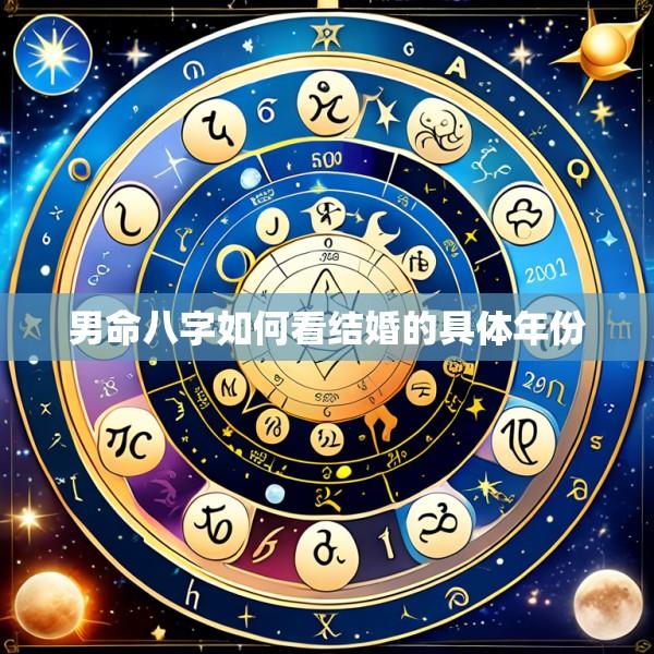 男命八字如何看结婚的具体年份