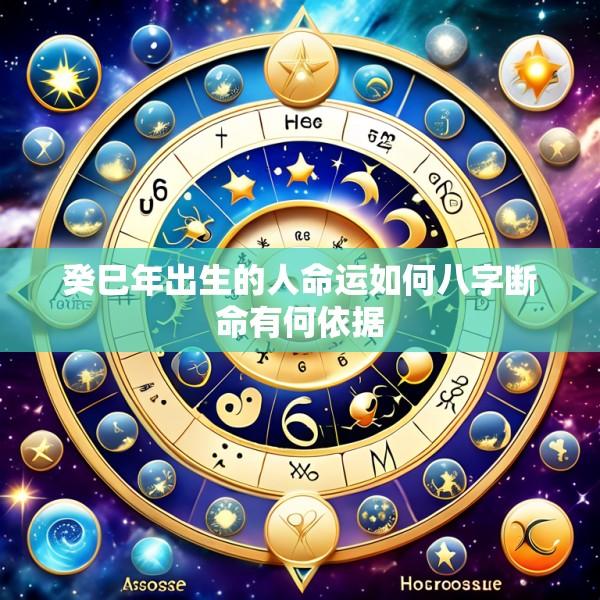 癸巳年出生的人命运如何八字断命有何依据