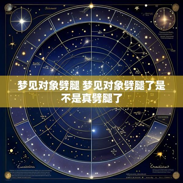 梦见对象劈腿 梦见对象劈腿了是不是真劈腿了