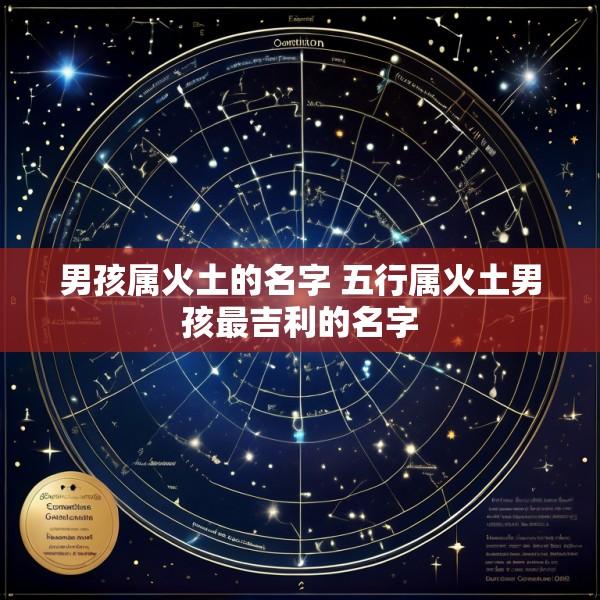 男孩属火土的名字 五行属火土男孩最吉利的名字