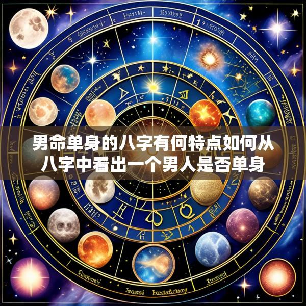 男命单身的八字有何特点如何从八字中看出一个男人是否单身