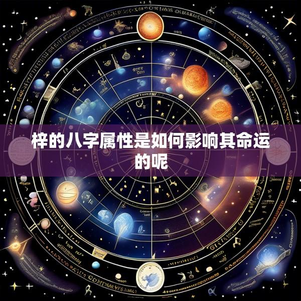 梓的八字属性是如何影响其命运的呢