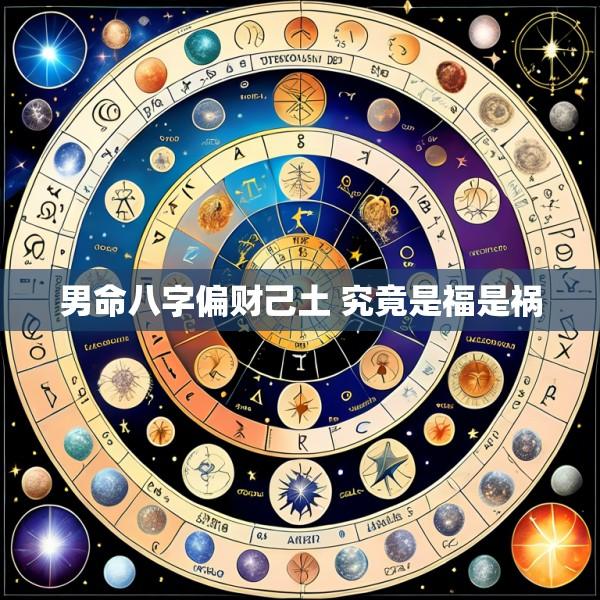 男命八字偏财己土 究竟是福是祸