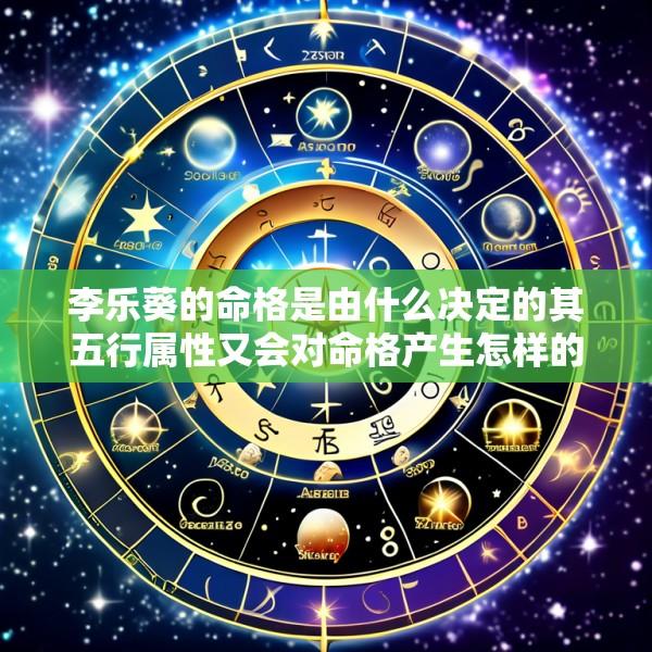 李乐葵的命格是由什么决定的其五行属性又会对命格产生怎样的影响