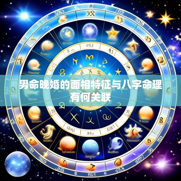 男命晚婚的面相特征与八字命理有何关联
