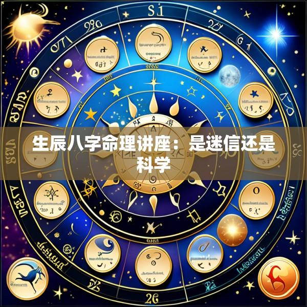 生辰八字命理讲座：是迷信还是科学