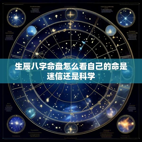 生辰八字命盘怎么看自己的命是迷信还是科学
