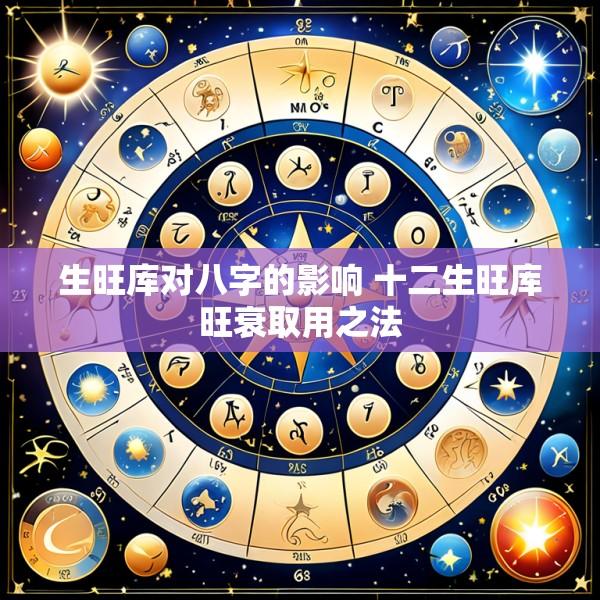 生旺库对八字的影响 十二生旺库旺衰取用之法
