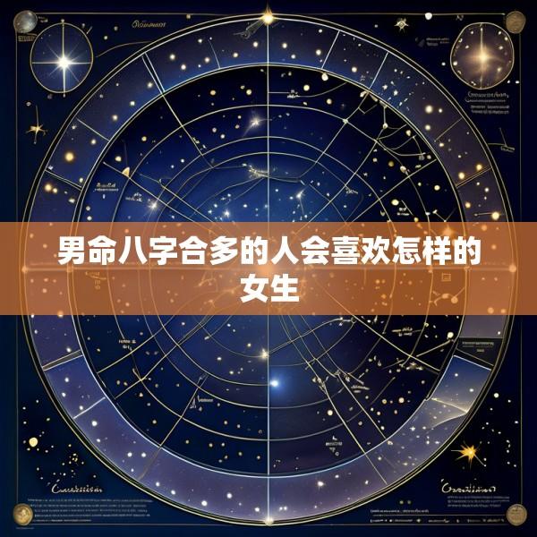 男命八字合多的人会喜欢怎样的女生