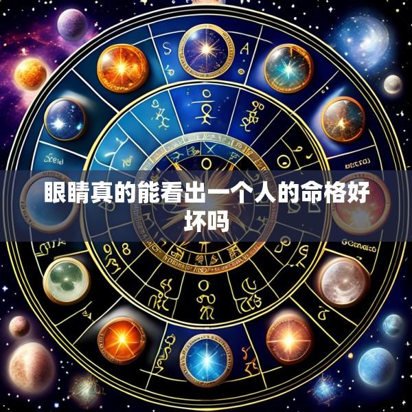 眼睛真的能看出一个人的命格好坏吗