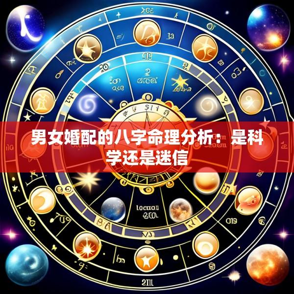 男女婚配的八字命理分析：是科学还是迷信