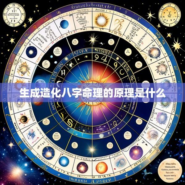 生成造化八字命理的原理是什么