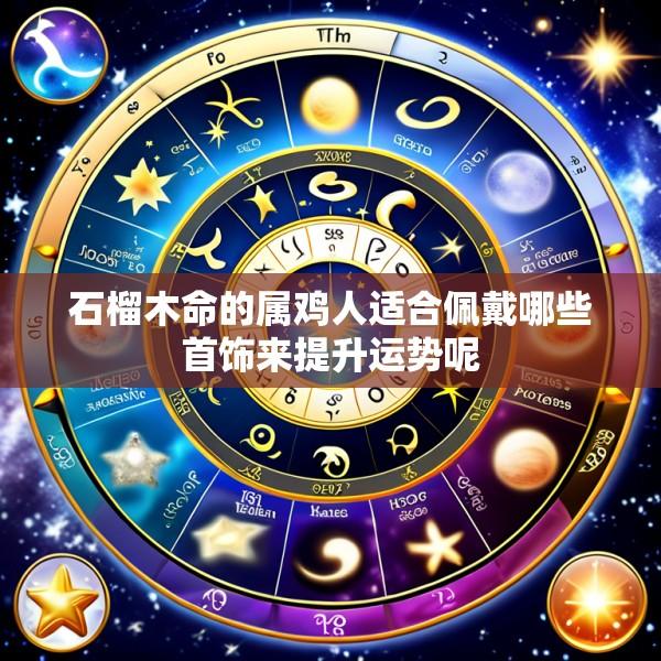 石榴木命的属鸡人适合佩戴哪些首饰来提升运势呢