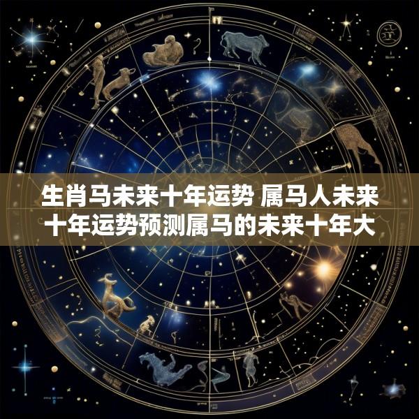 生肖马未来十年运势 属马人未来十年运势预测属马的未来十年大运