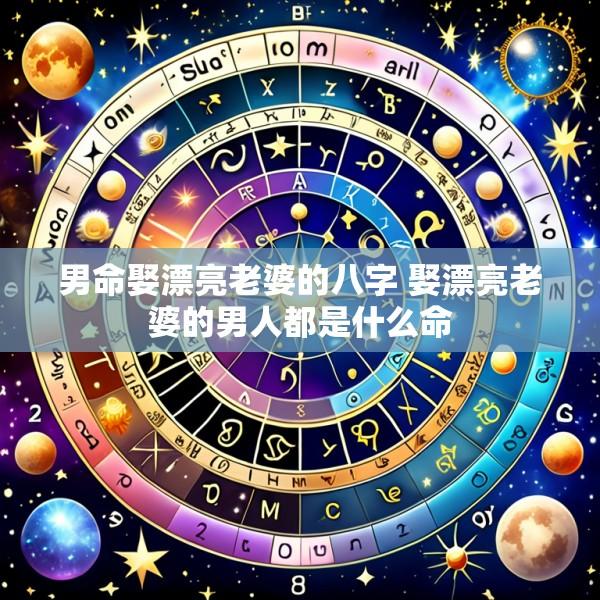 男命娶漂亮老婆的八字 娶漂亮老婆的男人都是什么命