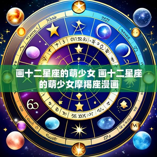 画十二星座的萌少女 画十二星座的萌少女摩羯座漫画