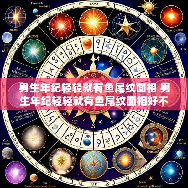 男生年纪轻轻就有鱼尾纹面相 男生年纪轻轻就有鱼尾纹面相好不好