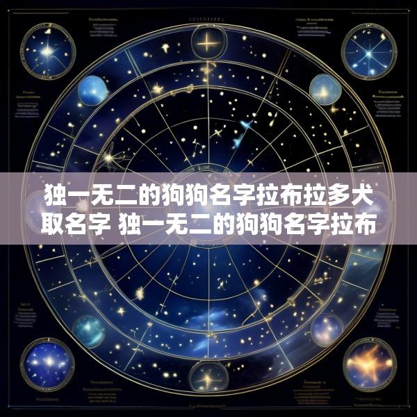 独一无二的狗狗名字拉布拉多犬取名字 独一无二的狗狗名字拉布拉多犬取名字好听吗