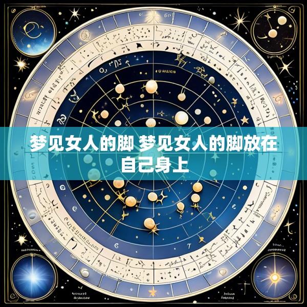 梦见女人的脚 梦见女人的脚放在自己身上