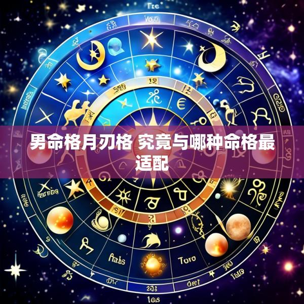 男命格月刃格 究竟与哪种命格最适配